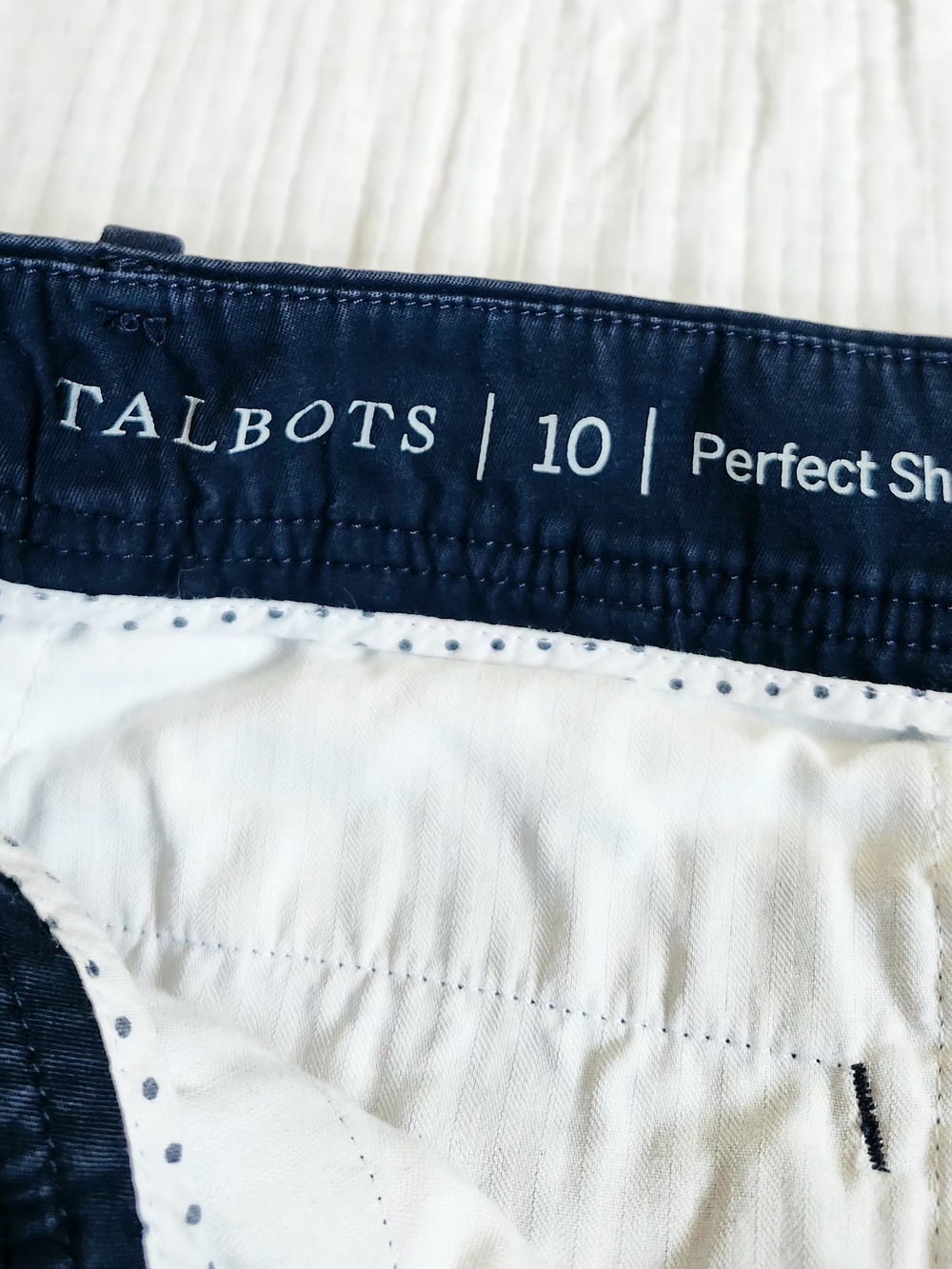Talbots Navy Perfect Short - Picture 12 of 14